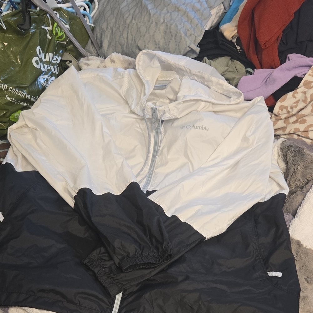Columbia Two-Tone Hooded Jacket